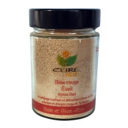 Mélange de bain, Eveil (à l'argile rouge) - 300g (verre) ou 600g (recharge) - Curenat