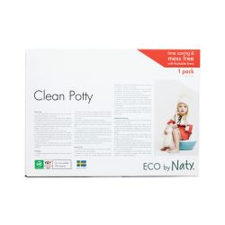 Clean Potty, Le pot bébé à base de plantes avec sac biodégradable - Naty