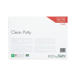 Clean Potty, Le pot bébé à base de plantes avec sac biodégradable - Naty