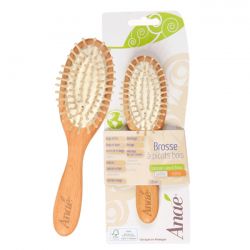 Brosse à cheveux à picots, en hêtre FSC - 18cm - Anaé
