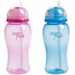 Verre à paille "Twist ‘N Pop" (gourde bébé) - 400ml - Born Free