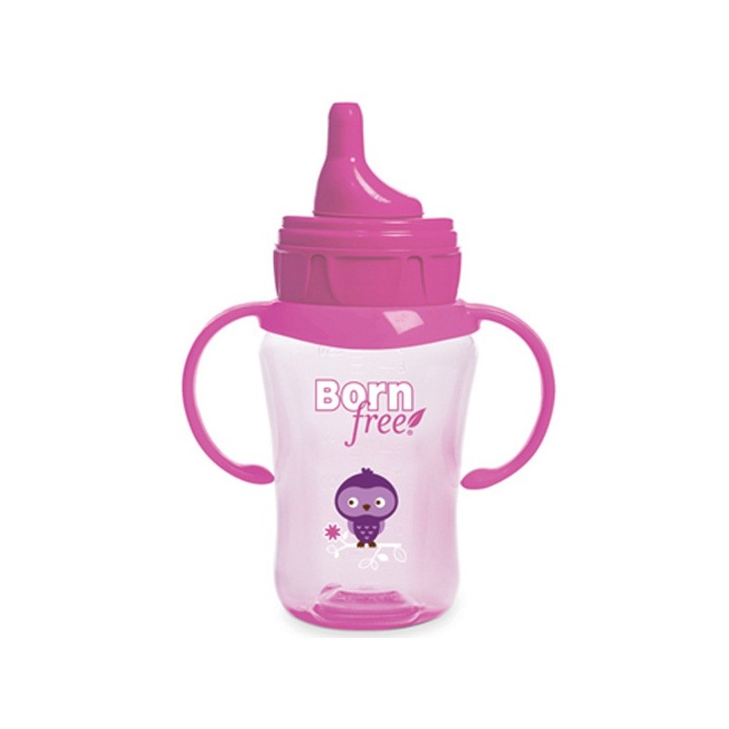 Verre à hanses (sans bisphenol, phtalates) - (2ème âge - dès 9 mois) - 290ml - Born Free