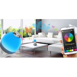 Lampadina a LED a colori con diffusore di oli essenziali Bluetooth , AromaLIGHT - Innobiz