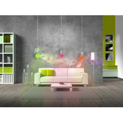 LED-Farbglühbirne mit Diffusor für ätherische Öle Bluetooth , AromaLIGHT - Innobiz