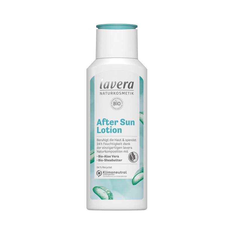 Lotion Après-Soleil, apaisante et hydratation 24h - 200ml - Lavera