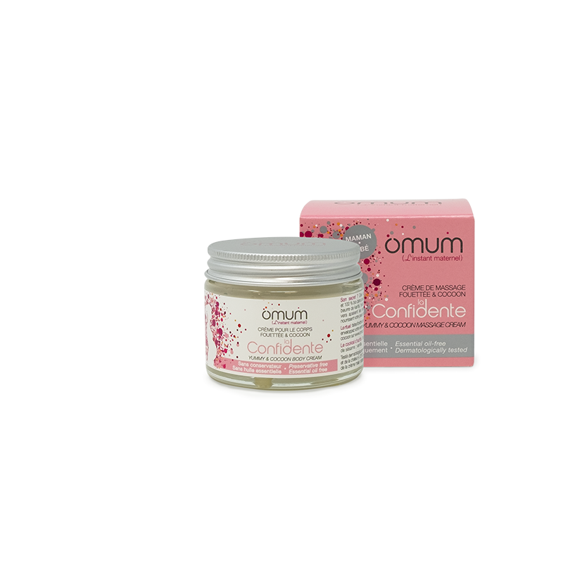 La Confidente, Crema corpo: panna montata e Cocoon- 50ml - Omum