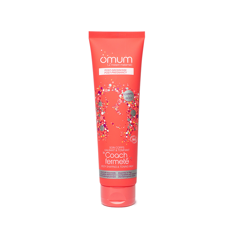 Der Firming Coach ist eine formende und tonisierende Körperpflege, nach der Schwangerschaft - 150ml - Omum