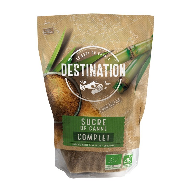 Bio-Rohrzucker - 750 gr - Destination