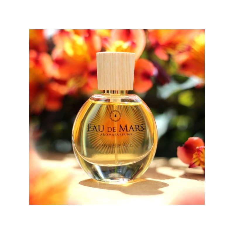 Eau de parfum, Sensuelle Sulis à l'eau de source et aux huiles essentielles, Vegan & à 98% naturel - 30ml - Aimée de Mars