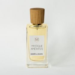 Eau de parfum, Mystique Améthyste à l'eau de source et aux huiles essentielles, Bio, vegan & 100% naturel - 30ml - Aimée de Mars