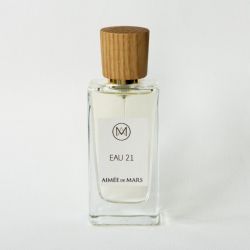 Eau de parfum, MOD con acqua di sorgente e oli essenziali, Vegan e 96% naturale - 30ml - Aimée de Mars