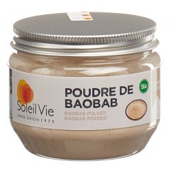 Organisches Baobab-Pulver, mit ungeahnten Tugenden - 80g - Soleil Vie