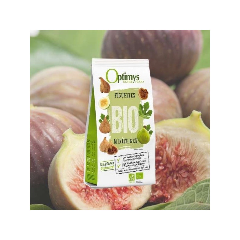 Bio-Mini-Feigen, ein außergewöhnlicher Geschmack - 250g - Optimys