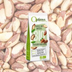 Noix du Brésil Bio, nutritive et très riche en sélénium - 200g - Optimys