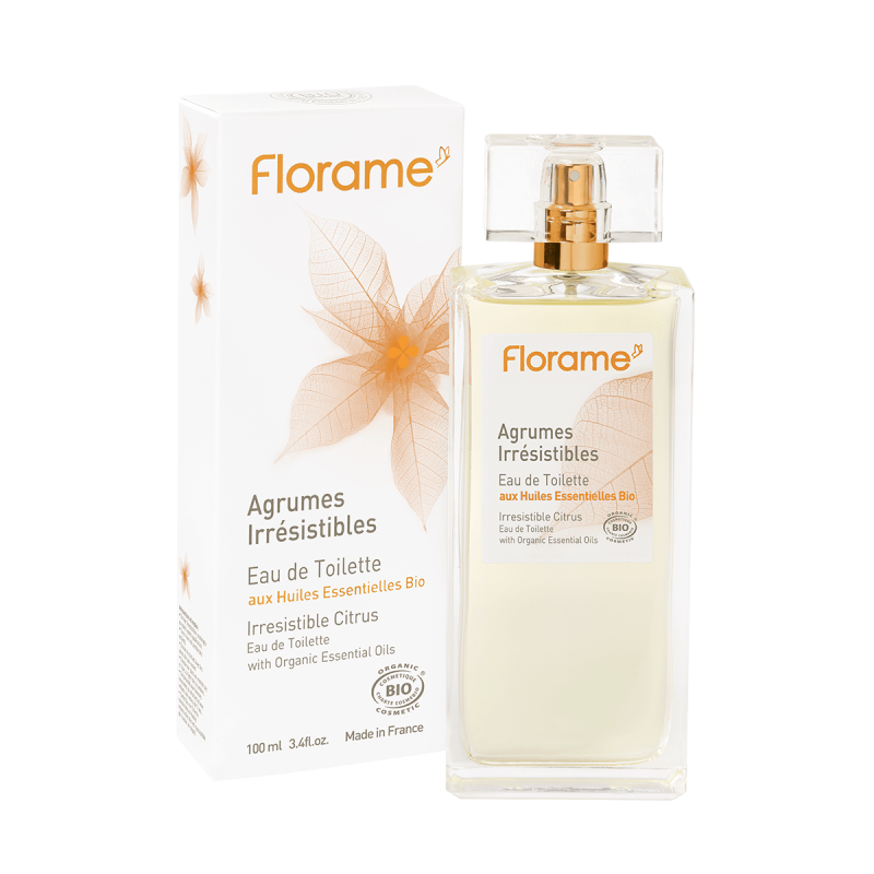Eau de Toilette con oli essenziali biologici, Irresistibili agrumi - 100ml - Florame