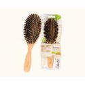 Brosse plate en hêtre avec poil en sanglier - 22cm - Anaé