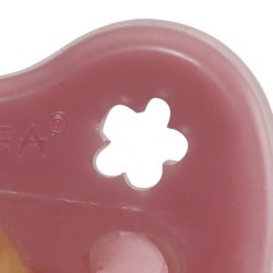 Tétines (lolettes) pour bébés 100% caoutchouc naturel - Orthodontique "Watermelon", 0 à 3 mois - Hevea