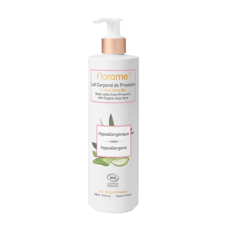 Latte corporeo ipoallergenico di Provenza con Aloe Vera - 400ml - Florame