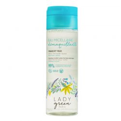 Eau micellaire démaquillante BIO - Nettoie, démaquille, apaise - 200ml - Lady Green PARIS