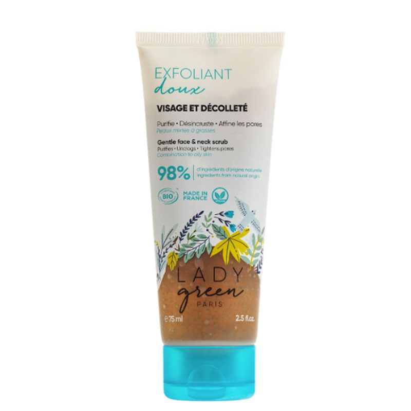 Bio Gentle Exfoliator - Purifica, pulisce, affina i pori - 75ml - Lady Green