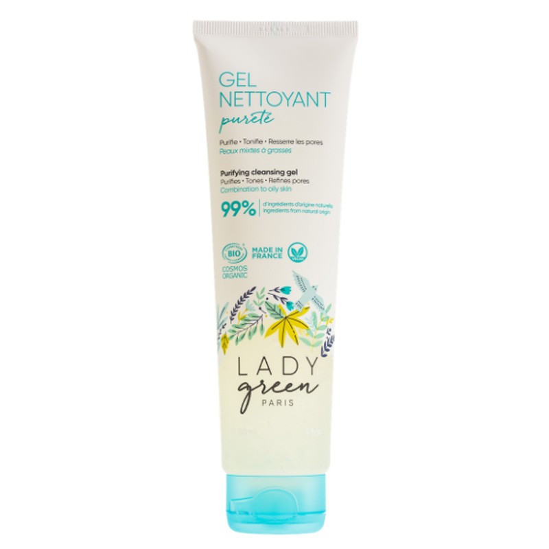 Reinheitsreinigungsgel - Reinigt, tonisiert, verengt die Poren - 150 ml - Lady Green