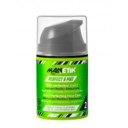 PERFECT & MAT, Soin perfecteur 3 en 1, pour jeunes hommes - 50ml - ManEtik