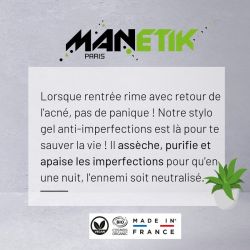 SPOT HUNTER, Stylo anti-imperfections - Assèche, purifie, apaise - 4ml - ManEtik