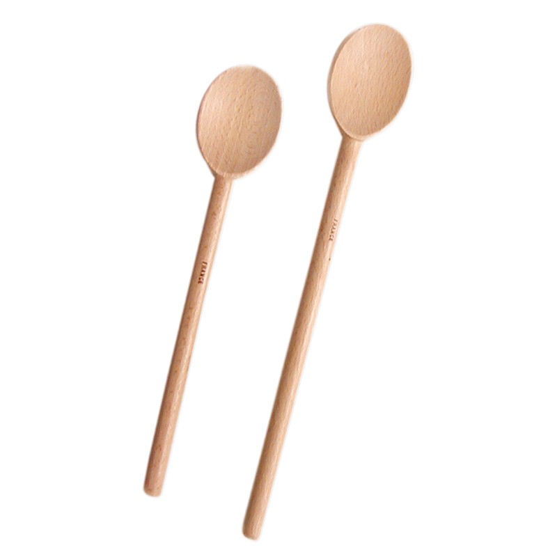 Cucchiaio ovale artigianale in legno di faggio francese - MODcm - Ah Table