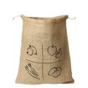 Sac en jute, pour fruits et légumes - Taille M, 30x35cm - Ah Table