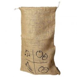 Sac en jute, pour fruits et légumes - Taille XL, 30x50cm - Ah Table