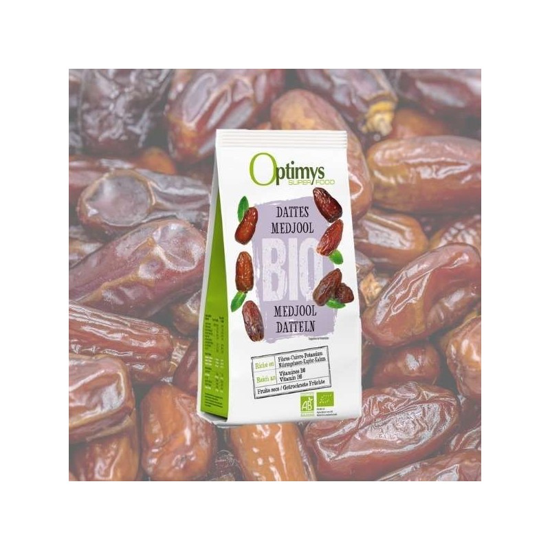 Medjool Organic Dates, le date più generose - 270g - Optimys