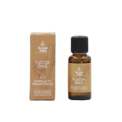 Complesso di oli essenziali organici per la diffusione, Fiocco speziato - 30ml - De Saint-Hilaire