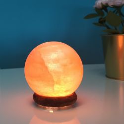 Himalaya-Salzkristall-Lampe (USB-LED), SHPERE - ZEN'Arôme