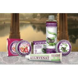 Savon ayurvédique aux 18 plantes biologique  - 100g - Ayurvenat