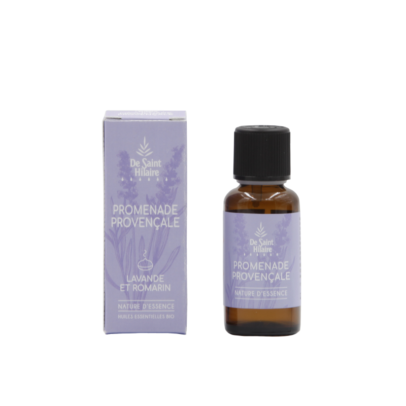 Complesso di oli essenziali organici per la diffusione, Passeggiata provenzale - 30ml - De Saint-Hilaire