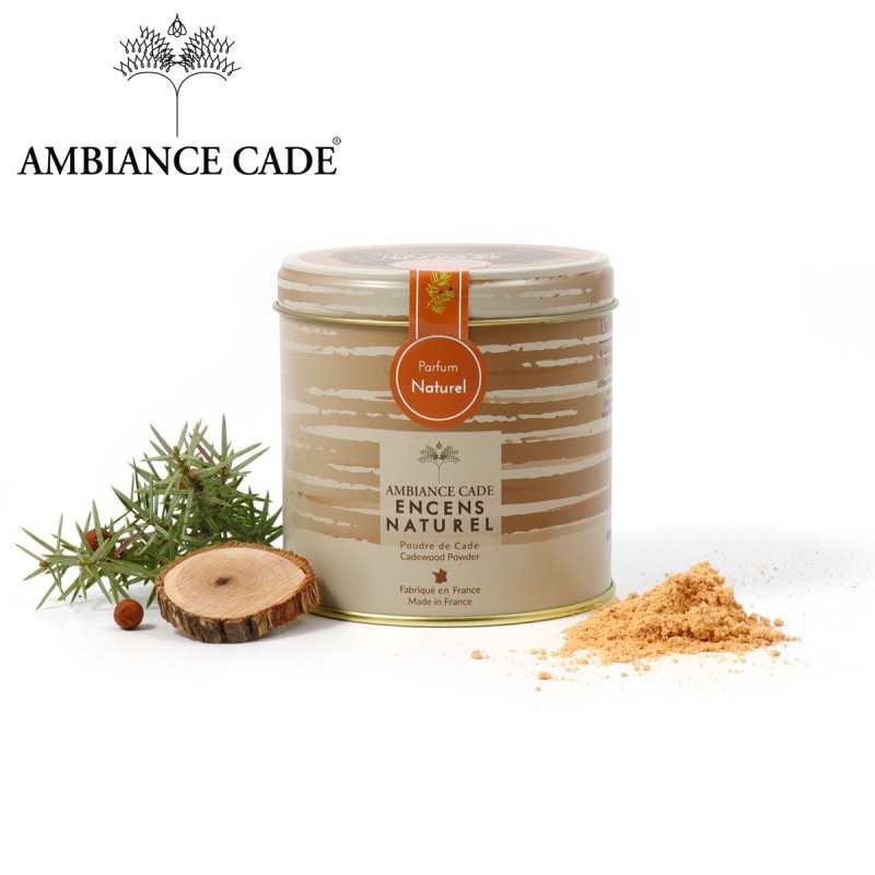 Poudre de Bois de Cade Naturelle (Encens naturel) - 90gr - Ambiance Cade