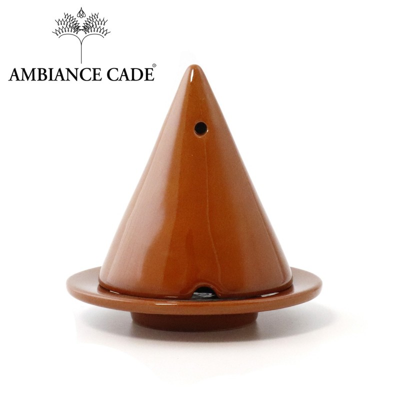 Lampada Merlin per bruciare il legno di cade, Miele - Ambiance Cade