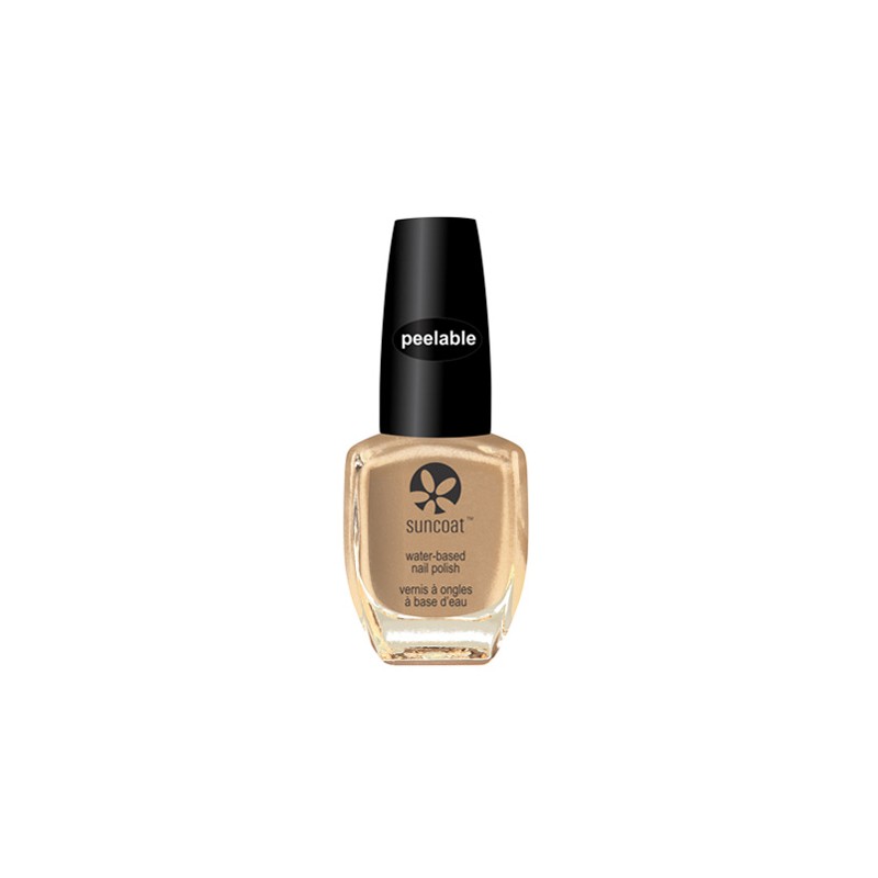 Vernis à ongles pelable à base d'eau (12 Free + Vegan) - Neutrality, Beige irrisé - 11ml - Suncoat