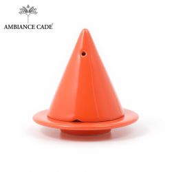 Lampada Merlin per bruciare il legno di cade, Arancione - Ambiance Cade
