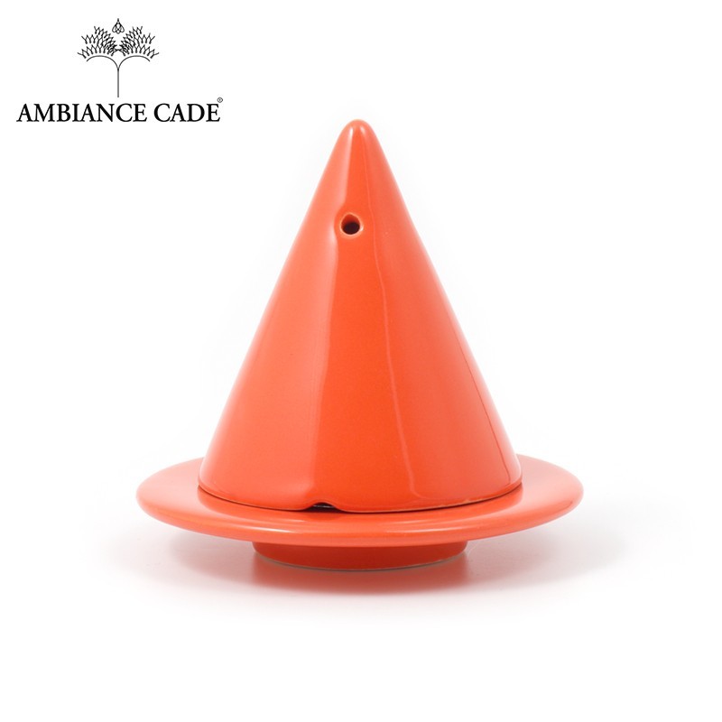 Lampada Merlin per bruciare il legno di cade, Arancione - Ambiance Cade