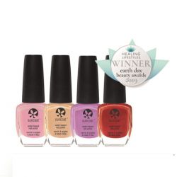 Vernis à ongles à base d'eau (12 Free) - Poppy Red, vrai rouge - 11ml - Suncoat