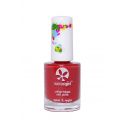 Vernis à ongles pelable pour enfants à base d'eau - Golden Sunlight, rouge avec paillettes - 9ml - SuncoatGirl