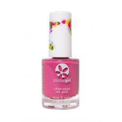 Vernis à ongles pelable pour enfants à base d'eau, sans solvants - Forever Fuchsia - 9ml - SuncoatGirl