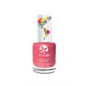 Smalto per unghie per bambini a base d'acqua, senza solventi, pelabile - Cherry Blossom, tangerino - 9ml - SuncoatGirl