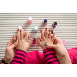 Set di Smalto per unghie pelabile a base d'acqua per bambini - Mini Mani (12 Free + Vegan) - 6x2ml - SuncoatGirl