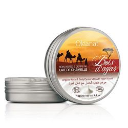 Balsamo biologico con latte di cammello e legno d'agar per viso e corpo - 50ml - Oléanat