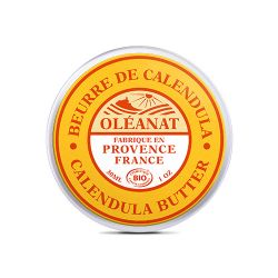 Beurre de calendula BIO, pour visage et corps - 30ml - Oléanat