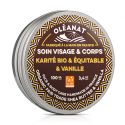 Bio-Sheabutter-Vanille, Bio & fairer Handel - 100ml - Oléanat