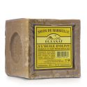 Authentique savon de Marseille, Vert à l'huile d'olive - 300g - Oléanat