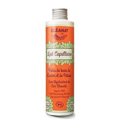 Lait capillaire BIO au Laurier & Pataua, apaisant et hydratant- 200ml - Oléanat